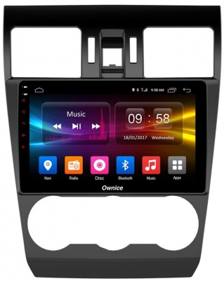 Штатная магнитола для Subaru XV 2012-2015 Carmedia OL-9511 (RK PX5, PX6) на Android 10, 8-ЯДЕР, ОТ 4ГБ памяти и встроенным DSP