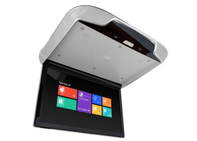 Потолочный Смарт ТВ 22" ERGO ER22AND (1920x1080, Android) серый