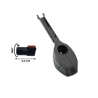 Штатный двухканальный видеорегистратор  для Volkswagen и Skoda без датчика дождя RedPower DVR-VAG4-G DUAL