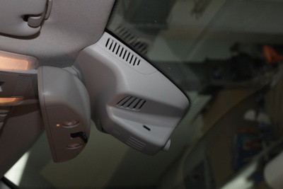 Штатный видеорегистратор для Mercedes-Benz GLK с ассистентом ближнего/дальнего света RedPower DVR-MBG2-G серый