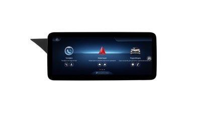 Магнитола андроид для Mercedes-Benz GLK 2012-2015 NTG 4.5/4.7 - FarCar MB1008 монитор 12.3" на Android 13, 8+128Гб, CarPlay, 4G SIM-слот