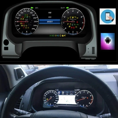 Электронная панель приборов Toyota Land Cruiser 200 2015-2021 - NH-LCD-T02 с LCD / ЖК 12.3" экраном QLED