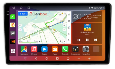 Штатная магнитола Toyota Land Cruiser Prado 150 (2013-2017) Canbox PRO-Line 2K 4251-1057 на Android 13 (4G-SIM, 6/128, DSP, QLed)