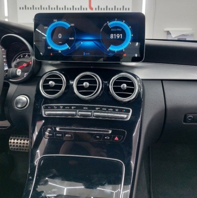Магнитола для Mercedes-Benz C-класс (W205), GLC (X253) 2019-2021 NTG 6.0 - Radiola RDL-7832-12 монитор 12.3", Android 13, 8Гб+128Гб, CarPlay, SIM-слот