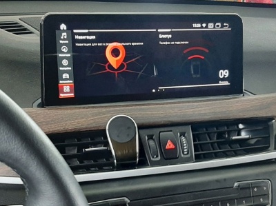 Магнитола BMW X1 (F48) 2015-2017 NBT - Farcar BMW2010 монитор 10.25", Android 13, 8Гб+128Гб, CarPlay, 4G SIM-слот