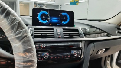 Магнитола для BMW 3 серия F30 2011-2016 и 4 серия F36, F32 с мультимедиа NBT - Radiola RDL-6213, монитор 10" на Android 12, 8ГБ-128ГБ, Carplay, SIM-слот