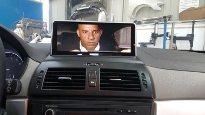 Магнитола для BMW X3 (E83) 2003-2010 (штатный экран ССС) - Radiola RDL-6283-D монитор 10.25", Android 13, 8Гб+128Гб, CarPlay, 4G SIM-слот