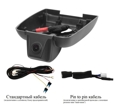 Штатный видеорегистратор RedPower DVR-TOY4-G для Toyota Highlander (2018-2022) с ассистентом ближнего/дальнего света