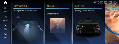 Магнитола для BMW 7 серия кузов F01 CIC Parafar на Андроид 13.0 PF5257T2a138/128