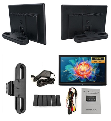 НАВЕСНОЙ МОНИТОР 13.3" ERGO ER1370AN (ANDROID, HDMI IN/OUT, OLED)