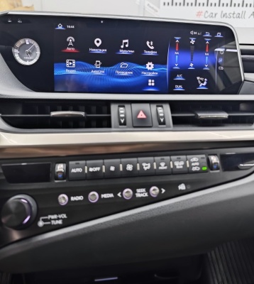 Магнитола android для Lexus ES 2018-2021 (тачпад) - FarCar LXS6004 монитор 12.3", Android 13, 8Гб+128Гб, CarPlay, 4G SIM-слот