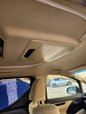 ПОТОЛОЧНЫЙ СМАРТ ТВ 15,6" С ЭЛЕКТРОПРИВОДОМ ERGO ER15AFL-AUTO ДЛЯ TOYOTA ALPHARD (1920X1080, ANDROID) БЕЖЕВЫЙ