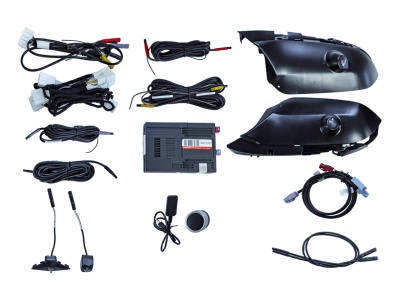 СИСТЕМА КРУГОВОГО ОБЗОРА 360 ДЛЯ LEXUS 2020 - 2022 RX (LCD 9"/12.3") С КАМЕРАМИ 1080P И РАМКАМИ ПОД КАМЕРЫ