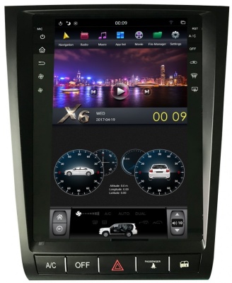 Штатная магнитола для Lexus GS 2004-2011 - Carmedia ZF-1252H-DSP ("Тесла-Стиль") на Android 9.0, 6-ТУРБО ядер, 4ГБ-64ГБ и встроенным DSP