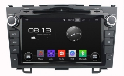 Штатная магнитола для Honda CR-V III 2006-2012 (RE) - Carmedia KD-8105-P30 на Android 9.0, до 8-ЯДЕР, до 4ГБ-64ГБ памяти и встроенным DSP