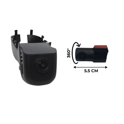 Штатный двухканальный видеорегистратор для Volkswagen Touareg (2011-2018) RedPower DVR-VT-G DUAL