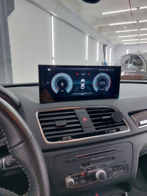 Магнитола Audi Q3 2011-2019 (MMI 3G+) - Radiola RDL-8533 монитор 10" Android 14, 8ГБ+128ГБ, Carplay, SIM-слот